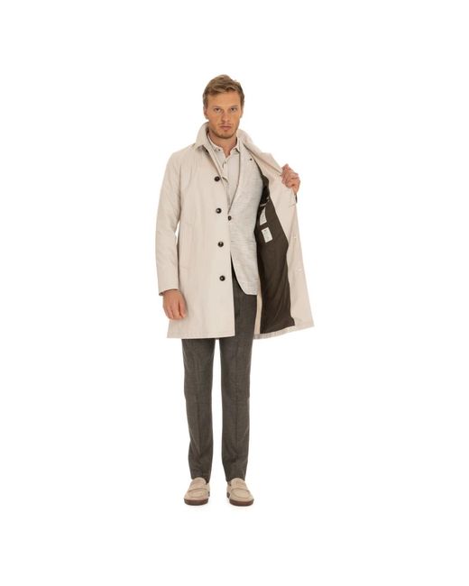 Coats > single-breasted coats Herno pour homme en coloris Natural