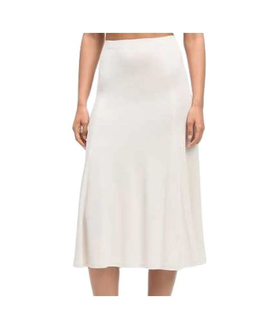 Calvin Klein White Midi Skirts