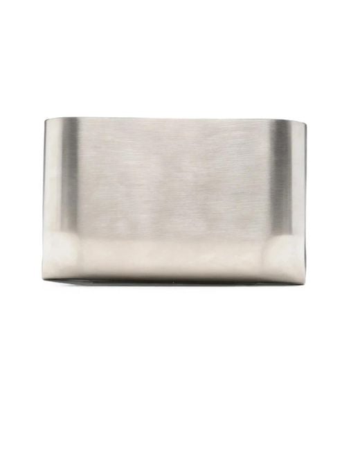 Rick Owens Gray Clutches