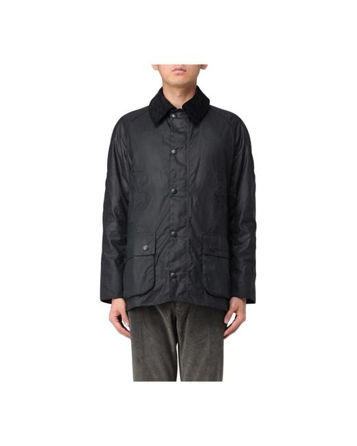 Barbour Black Light Jackets for men