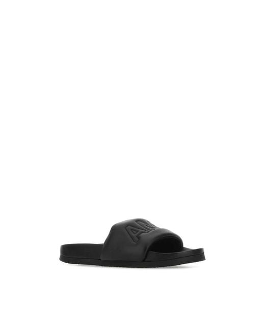 Ambush Black Sliders for men