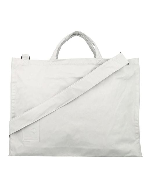 C P Company White Tote Bags for men
