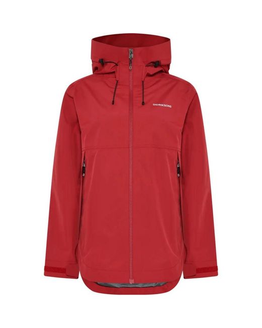 Didriksons Tilde Wns Jacket 4 in het Red