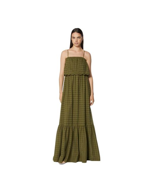 Maxi Dresses Silvian Heach de color Green