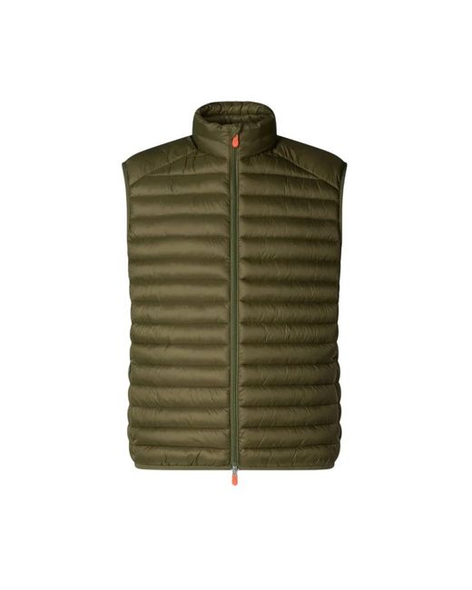 Save The Duck Green Waistcoats for men