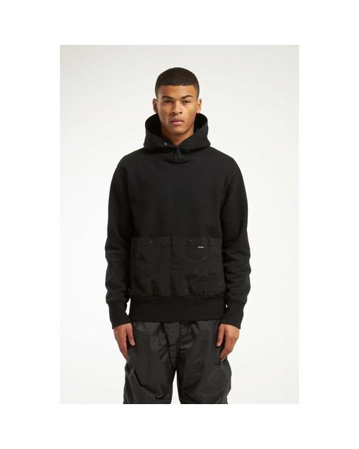 NEMEN Black Hoodies for men