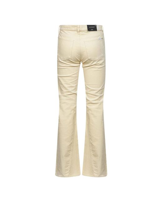 7 For All Mankind Boot-Cut Jeans in het Natural