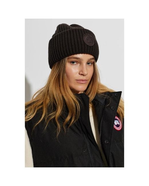 Beanies di Canada Goose in Black