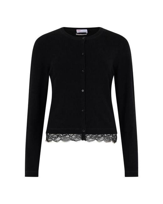 RED Valentino Black Cardigans