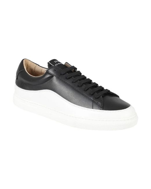 Zespà Black Sneakers for men