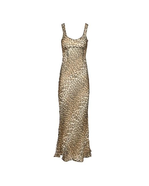 Ganni Metallic Maxi Dresses