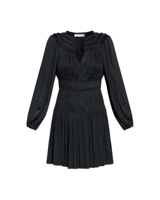 Short Dresses Ulla Johnson de color Black