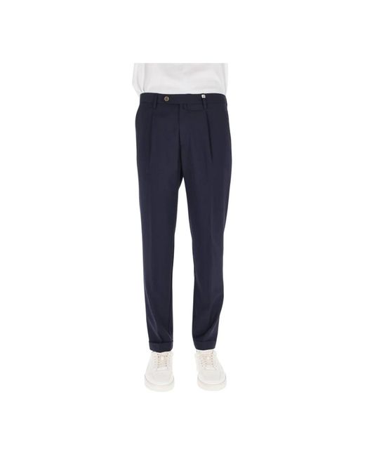 Myths Blue Suit Trousers for men