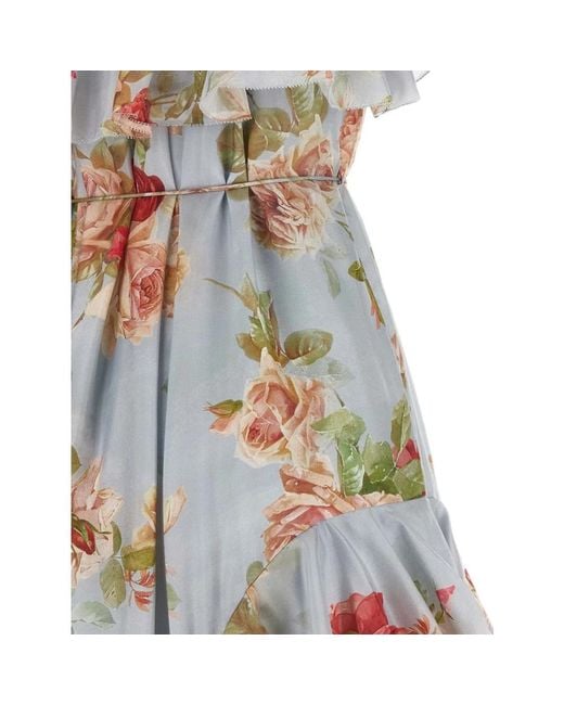 Zimmermann Roselight Maxi Jurk in het Natural