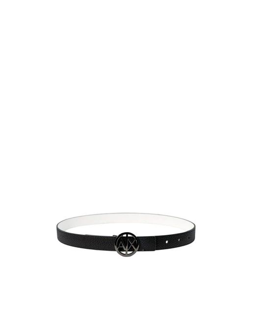 ARMANI EXCHANGE Black Belts