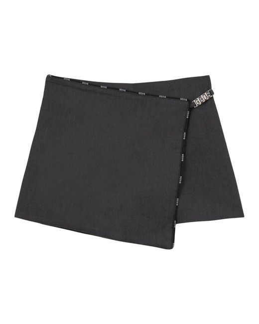 Gcds Black Short Shorts