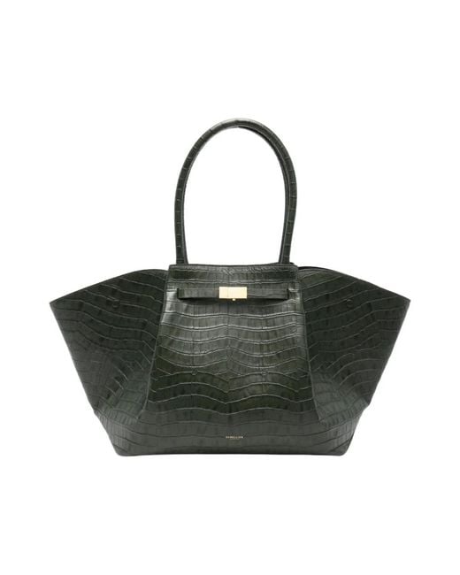 DeMellier London Green Shopping Bags