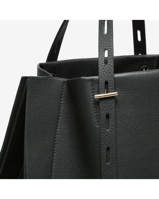 MINOBOSSI Black Shopping Bags