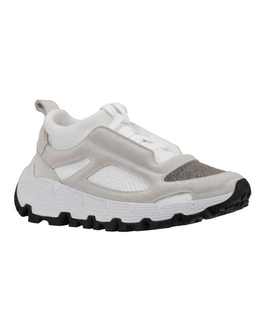 Brunello Cucinelli Gray Sneakers