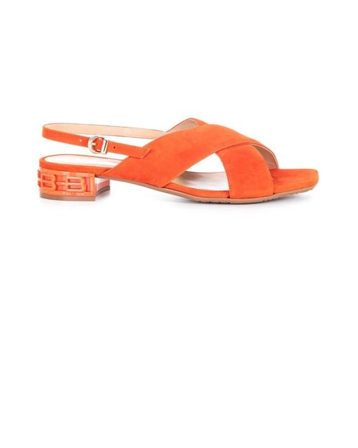 Baldinini Orange High Heel Sandals