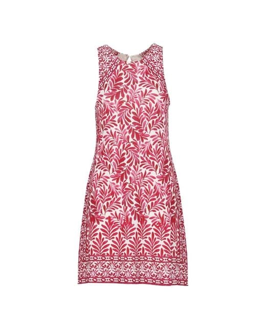 Short Dresses Hale Bob de color Red