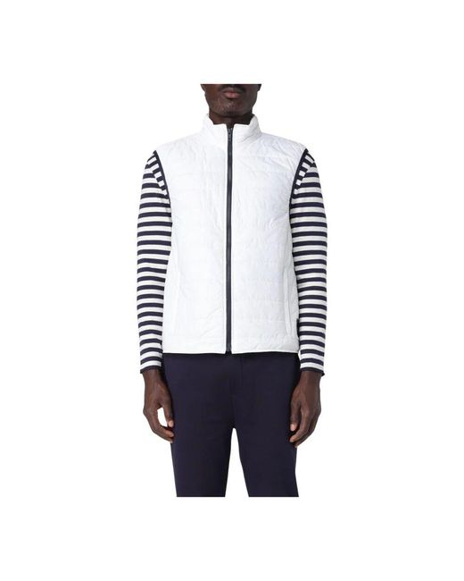 Fay Blue Vests for men