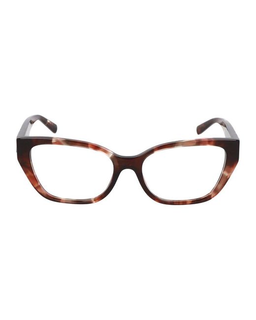 Tiffany & Co Brown Cat Eye Brille Modell Tf 2259