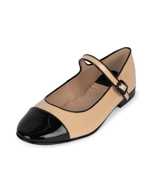 Jeffrey Campbell Natural Ballerinas