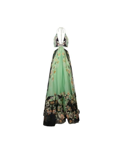 Roberto Cavalli Green Gowns