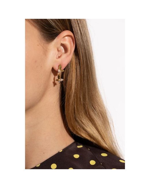 Kate Spade Metallic Ohrringe "Social Butterfly"