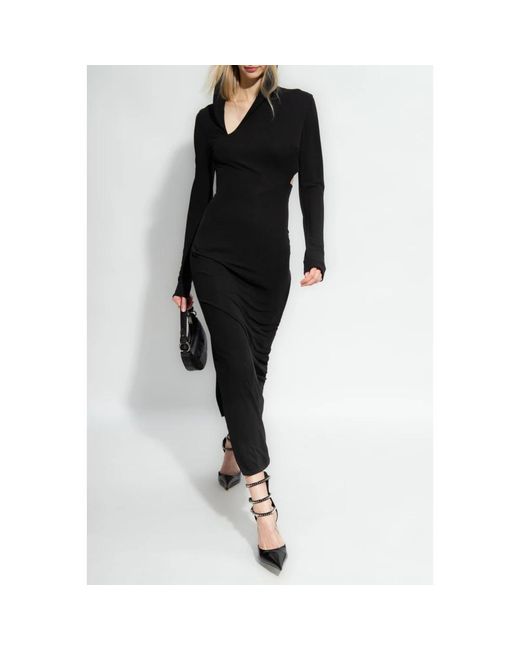 Versace Black Maxi Dresses