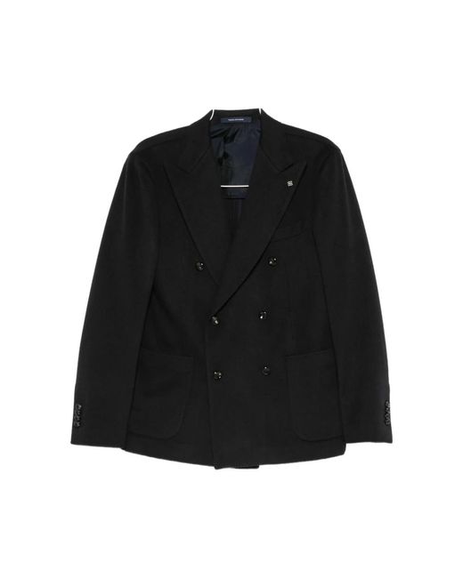 Tagliatore Black Blazers for men