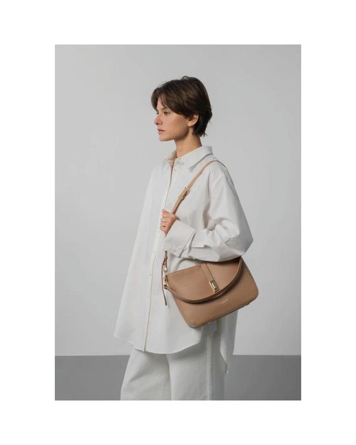 Lancaster Brown Shoulder Bags