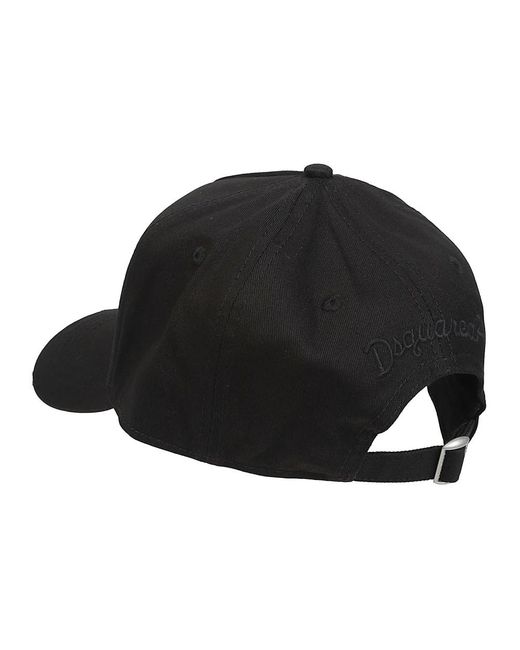 DSquared² Rebels Baseball Cap in Black für Herren