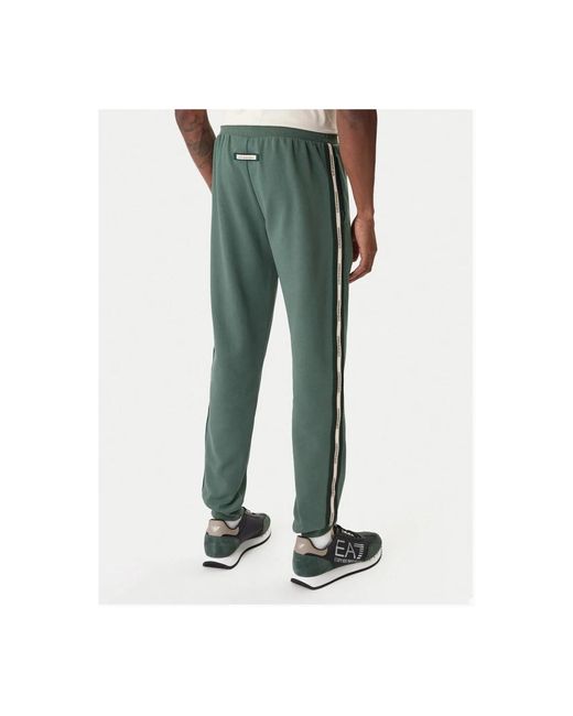 EA7 Green Sweatpants for men