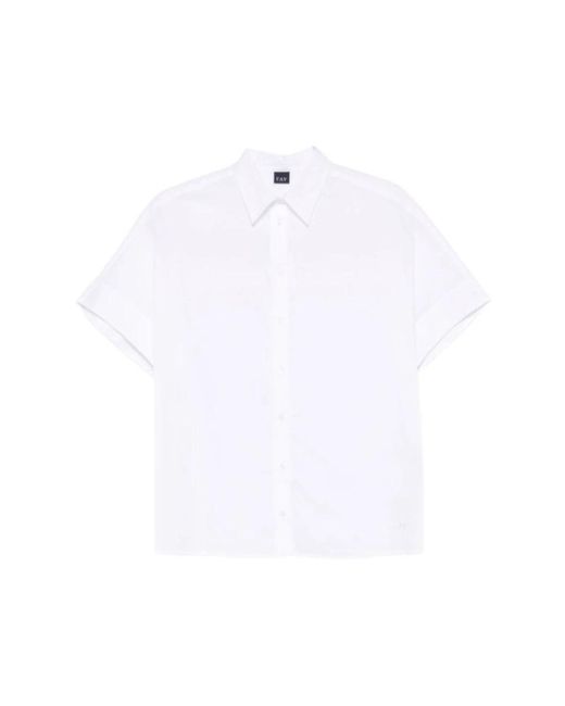 Shirts di Fay in White