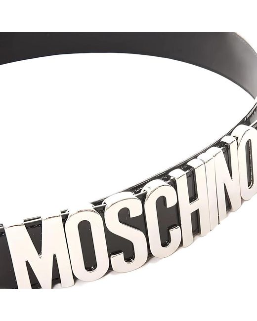 Moschino Black Belts