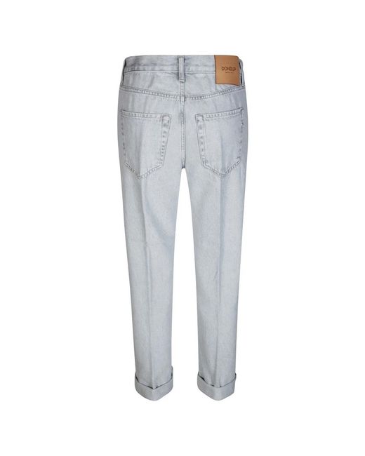 Dondup Gray Slim Fit Jeans