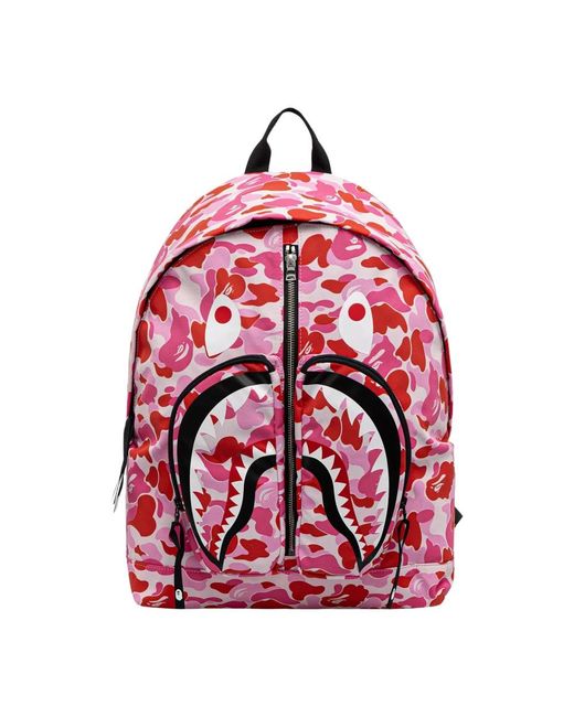 Backpacks di A Bathing Ape in Red