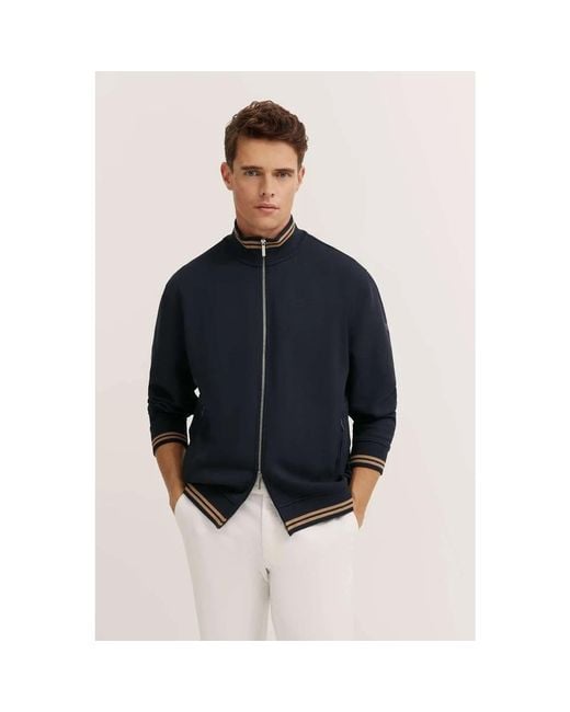 Zip-Throughs Bugatti de hombre de color Blue