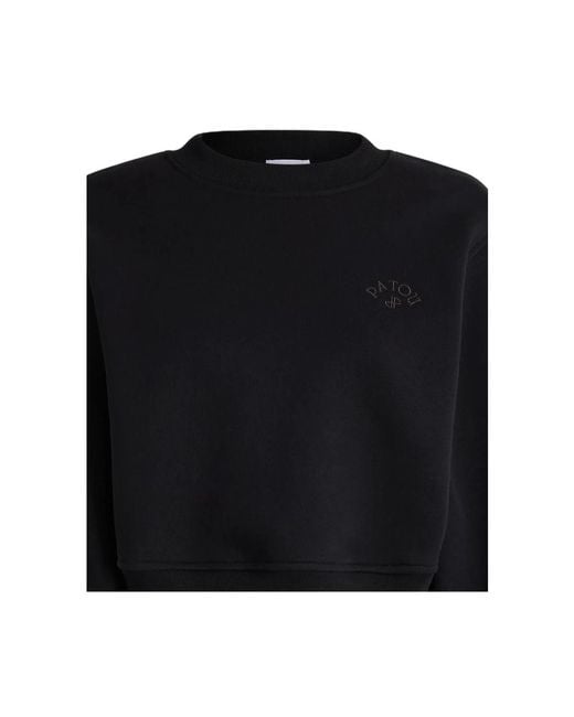 Patou Black Sweatshirts