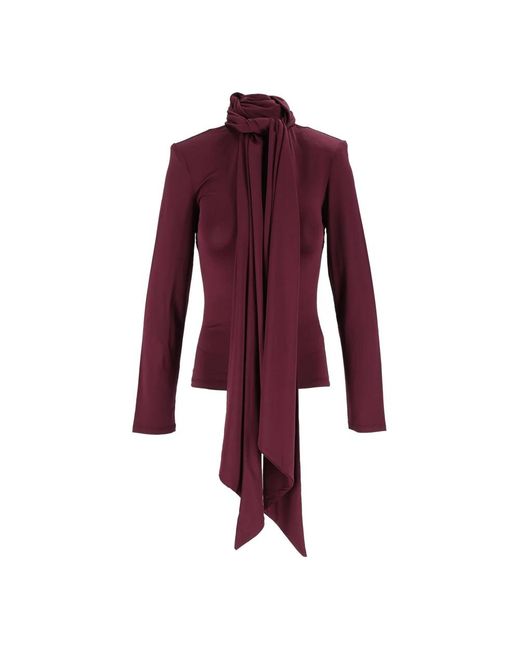 ROTATE BIRGER CHRISTENSEN Purple Blouses