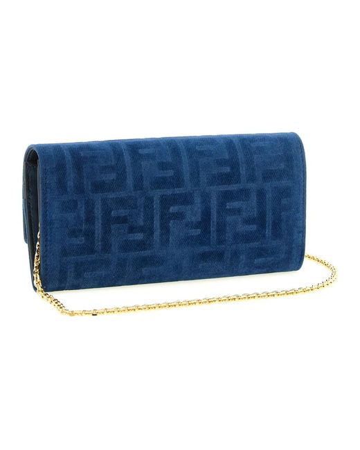 Fendi Blue Wallets & Cardholders