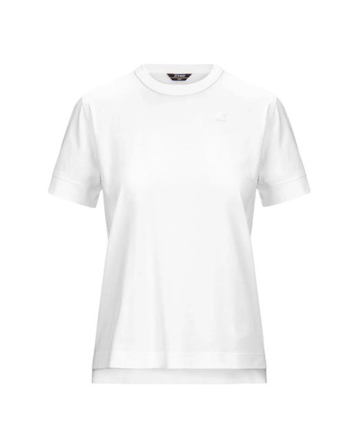 K-Way White T-Shirts