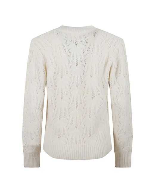 Isabel Marant Celestine Sweater in het White