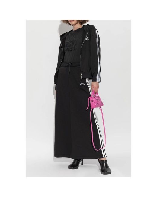 Balenciaga Black Maxi Skirts