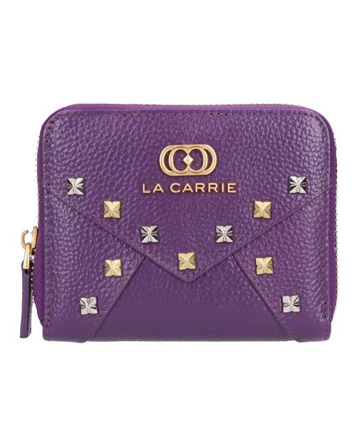 La Carrie Purple Wallets & Cardholders