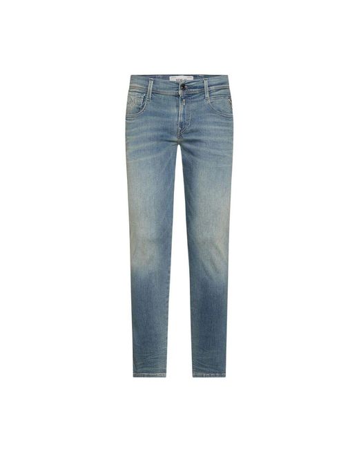 Replay Slim-fit anbass jeans in Blue für Herren