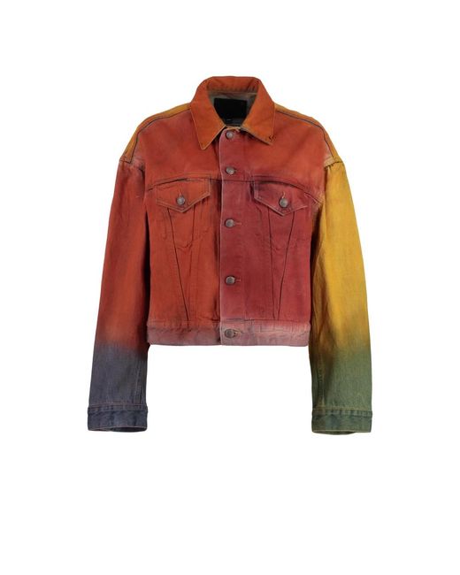 Denim Jackets R13 de color Red
