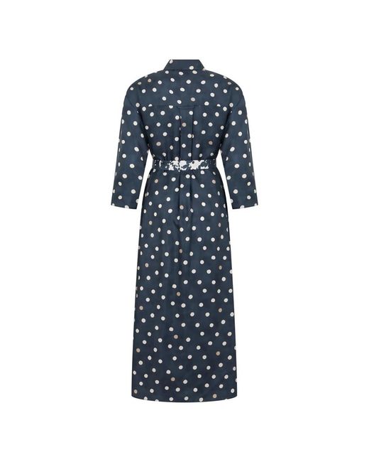 Max Mara Blue Shirt Dresses